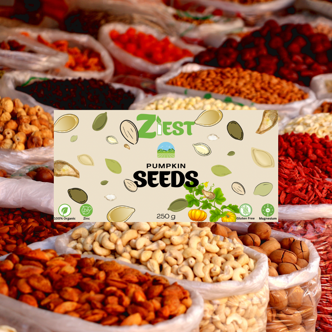 Organic Pumpkin Seeds (Shelled)